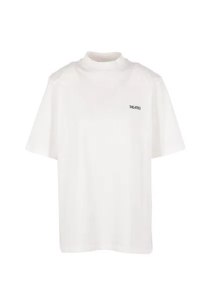 Attico The  T-shirts And Polos In Neutral