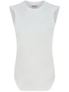 Attico Tank Top In White