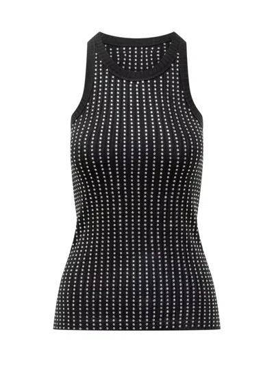 ATTICO THE ATTICO THERMOSTRASS TANK TOP