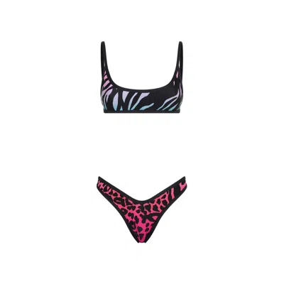 ATTICO THE ATTICO THE ATTICO ANIMALIER BIKINI