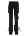 Attico Black Cotton Essie Jeans In Black