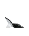 Attico Cheope Mules In Black