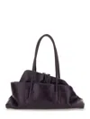 Attico Small Leather Shoulder Bag