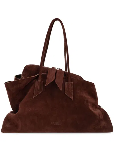 Attico The  The Walk Medium Bag In Black