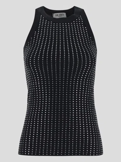 ATTICO THE ATTICO THERMOSTRASS TANK TOP