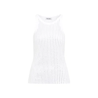 ATTICO THE ATTICO TOP TANK RHINESTONE