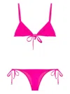Attico Bikini Mit Schleifenverschluss In Pink