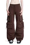 Attico The  Trousers In Brown