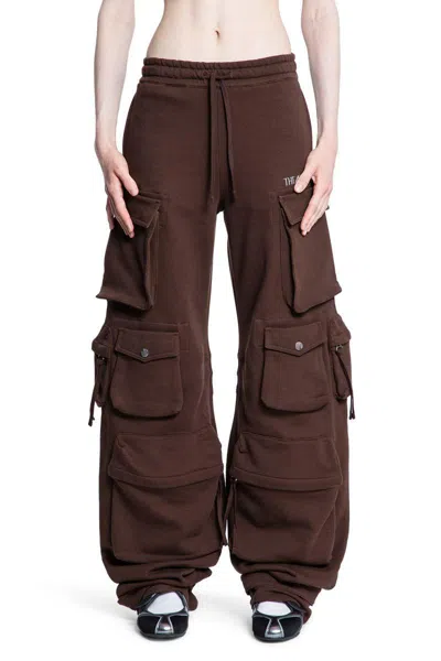 Attico The  Trousers In Brown