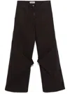 Attico The  Trousers In Brown