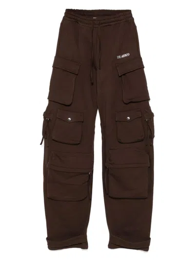 Attico The  Trousers In Brown