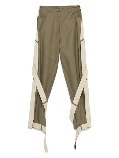 Attico The  Trousers In Green