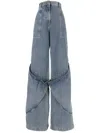 Attico The  Trousers In Navy