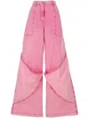 Attico The  Trousers In Pink