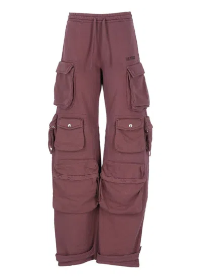 Attico The  Trousers In Purple