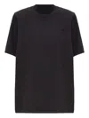 Attico The  Turtleneck T-shirt In Gray