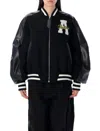 Attico Bomber Black In Gold