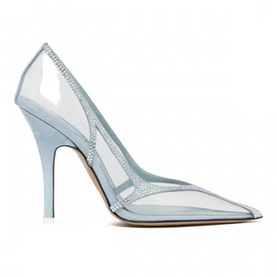 ATTICO THE ATTICO VENUS EMBELLISHED POINTED TOE PUMPS