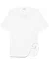 Attico Short-sleeved T-shirt In White