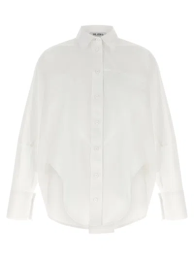 Attico The  White Cotton Women's Blouse