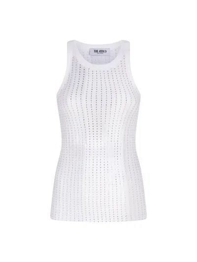ATTICO THE ATTICO WHITE TANK TOP