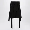 Attico Wide Bermuda Shorts