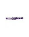 Attico Belts In Purple