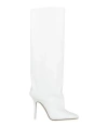 Attico The  Woman Boot White Size 7.5 Leather In White