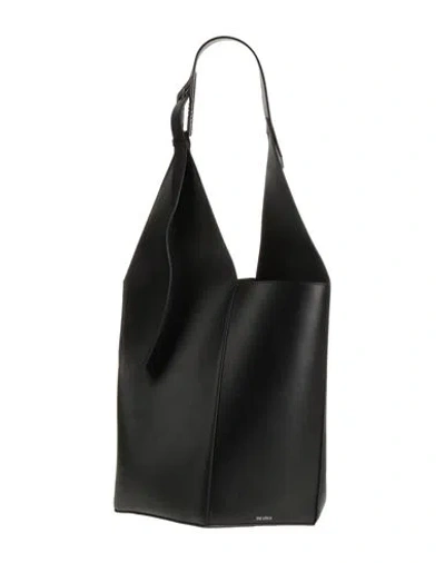 Attico The  Woman Cross-body Bag Black Size - Soft Leather