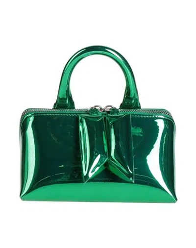Attico The  Woman Handbag Green Size - Polyurethane