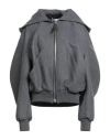 Attico Bomber In Gray