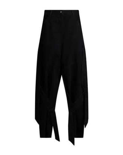 Attico The  Woman Jeans Black Size 25 Cotton