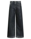 Attico The  Woman Jeans Black Size 27 Cotton, Elastane In Black