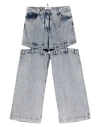 Attico The  Woman Jeans Blue Size 27 Cotton In Blue