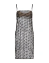 Attico The  Woman Midi Dress Beige Size 6 Cotton, Polyamide, Polyester In Beige