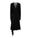 Attico The  Woman Midi Dress Black Size 4 Wool