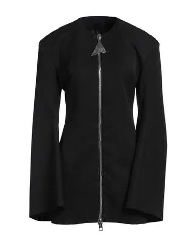Attico The  Woman Mini Dress Black Size 0 Virgin Wool