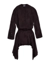 Attico The  Woman Mini Dress Dark Brown Size 0 Polyester