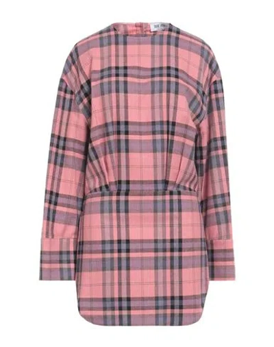 Attico The  Woman Mini Dress Pink Size 6 Cotton, Polyester