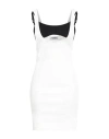 Attico Light Blue Flat Ribbed Tank Top