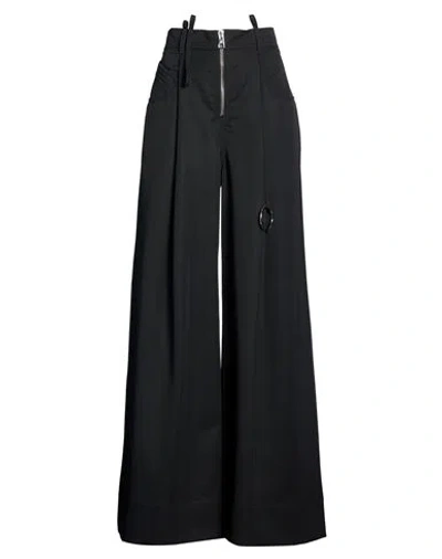 Attico The  Woman Pants Black Size 0 Virgin Wool