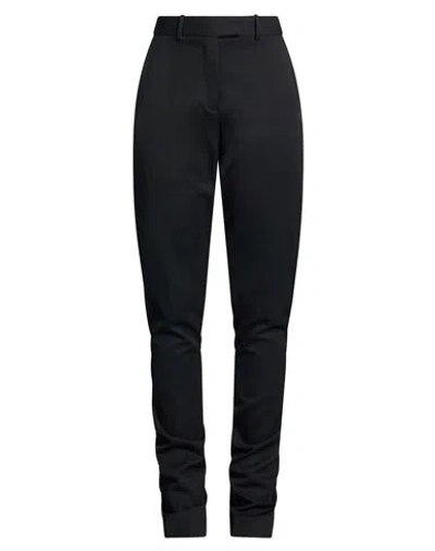 Attico The  Woman Pants Black Size 4 Virgin Wool