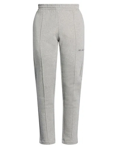 Attico The  Woman Pants Light Grey Size 6 Cotton In Gray