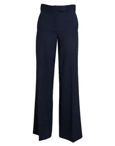 Attico The  Woman Pants Midnight Blue Size 4 Virgin Wool