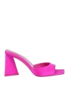 Attico Mule ''mini Devon'' Fuchsia In Pink