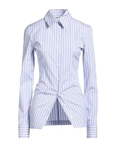 Attico The  Woman Shirt Light Blue Size 2 Cotton