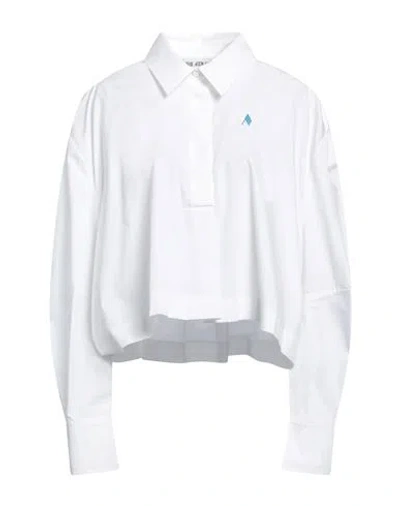 Attico The  Woman Shirt White Size 4 Cotton