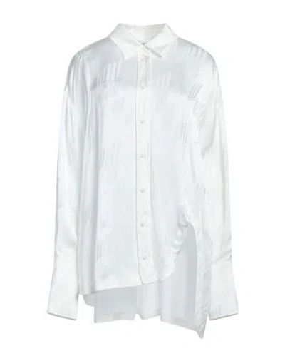 Attico The  Woman Shirt White Size 6 Viscose