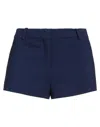 Attico The  Woman Shorts & Bermuda Shorts Blue Size 4 Polyester In Blue