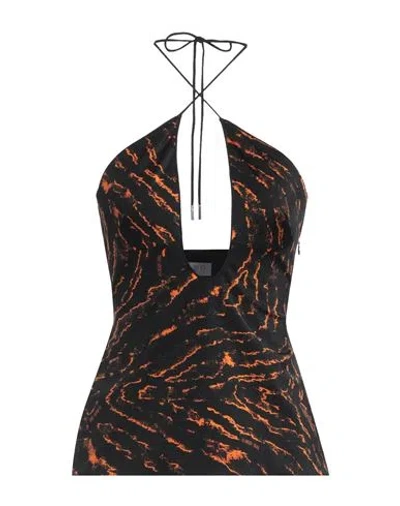 Attico The  Woman Top Black Size 8 Polyamide, Elastane